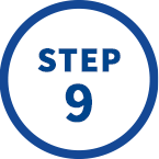 ステップ９